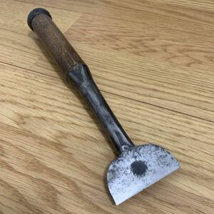 【2寸 左久弘 叩き鑿】 大工道具 ノミ のみ chisel 組鑿 鉋 かんな カンナ 追い入れ鑿 工具 東京鑿 豆鉋 小鉋 特殊鑿 田斎 長弘 清久 家紋