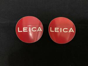 ライカ Leica ビンテージ ステッカー直径8cm ２枚 