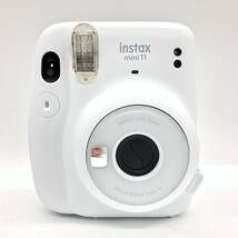 FUJIFILM　富士フイルム　instax mini11 インスタントカメラ　チェキ　アイスホワイト 【ジャンク】_画像2