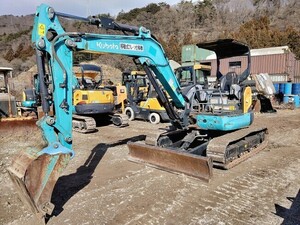 Mini油圧ショベル(Mini Excavator) クボタ U-40-6E 202007 637h 配管included Crane仕様 マルチLever ブレードincluded