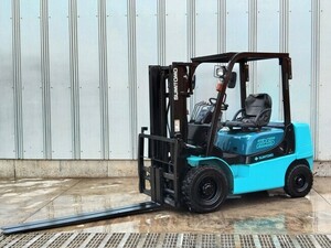 forklift 住友forklift 11FD25PAXI98D 2010 9,464h 2.5tディーゼルvehicle、標準マスト・フォ