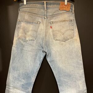 Levi's501 66前期 オリジナル ジーンズ w34 オリジナル 赤耳 ジーパン リーバイス デニム パンツ ビンテージ ダメージ ヴィンテージ/11