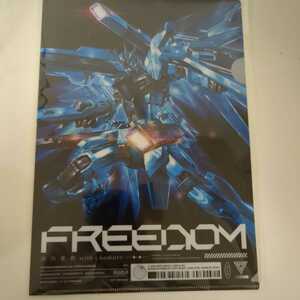 1円スタート　未開封　西川貴教　FREEDOM　クリアファイル　CD特典　機動戦士ガンダムSEED　ポスター　ガンプラデザイン