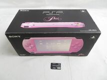 【同梱可】訳あり ゲーム PSP 本体 PSP1000 ピンク 動作品 充電器 メモリースティック 2GB 箱あり_画像1