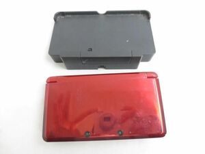 【同梱可】中古品 ゲーム ニンテンドー3DS 本体 CTR-001 フレアレッド 動作品