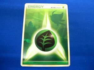 【同梱可】トレカ ポケモンカードゲーム L1- 基本草エネルギー(背景にセレビィ) -
