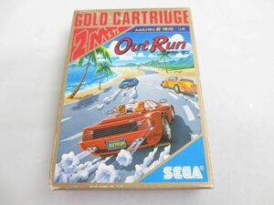 【同梱可】中古品 ゲーム セガ ソフト MARK 3 2M OutRun アウトラン 箱あり 説明書付き