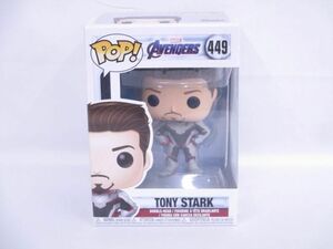 【中古品 同梱可】 フィギュア FUNKO POP! MARVEL AVENGERS アベンジャーズ 449 TONY STARK トニー・スターク