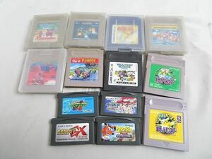 【同梱可】中古品 ゲーム ゲームボーイ アドバンス ポケットモンスター 金 ドラゴンクエストモンスターズ ロックマン