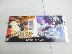 【同梱可】中古品 ゲーム ニンテンドー3DS ソフト ポケットモンスター ウルトラサン ウルトラムーン ダブルパック