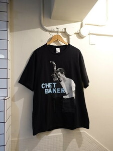 ワコマリア　CHET BAKER Tシャツ　黒　サイズXL