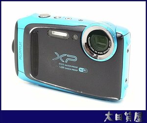 102)質屋出品☆FUJIFILM FinePix XP130 スカイブルー 1640万画素 20ｍ防水 耐衝撃構造 中古☆1円～売り切り