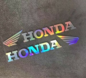 Hondaホンダ 防水 光反射材レブル リフレクター ステッカー左右計2枚ウィングマーク本田オートバイク原付 人気カラー