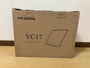 【新品同様】 IODATA LCD-YC171DX ブラック ①