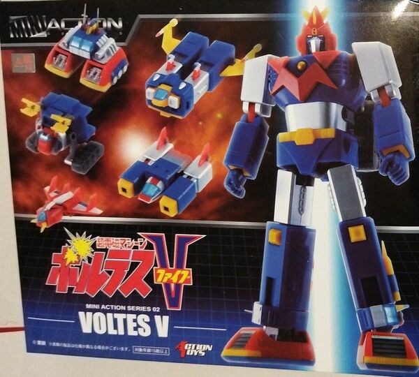 未開封新品！ミニアクション 超電磁マシーン ボルテスV／MINI ACTION VOLTES V