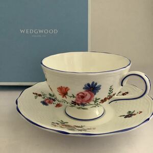 ウエッジウッド タフェッタフラワー カップ&ソーサー WEDG WOOD 新品