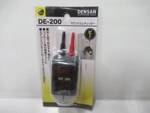 税込・送料無料◆ジェフコム◆デンサン/DENSAN◆サウンドエレチェッカー◆DE-200◆電圧チェッカー◆検電チェック/ 100V・200Vの判定に!!_画像1