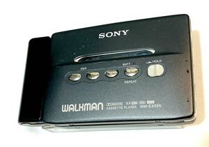 ジャンク・動作品音質良好 SONY WM-EX555 ウォークマン WALKMAN 動作確認用カセットテープ付き