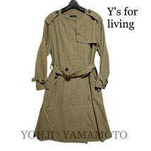 ■Y’s for living ワイズ ヨウジヤマモト 個性派トレンチコート■_画像1