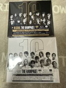 THE RAMPAGE 16SOUL＋16PRAY 【MV盤】　特典　シリアル　ステッカー　スマプラ　なし　未再生品 Blu-ray 盤