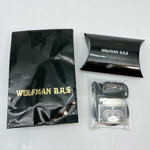 2073 【未使用】 WOLFMAN B.R.S オイルライター 廃盤品 ウルフマンブラザーズ 箱・保存袋付き