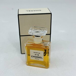 2066 【開封済】 CHANEL シャネル　香水 No.19 香水 14ml ボトル 内箱有り 残量8割以上有り