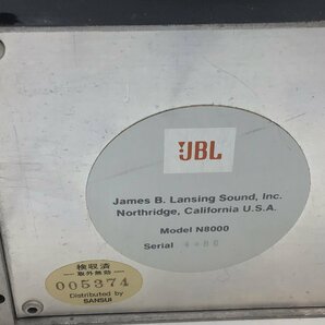 2364 【希少】JBL N8000 ネットワーク ペア オーディオ機器 スピーカー 動作品の画像6