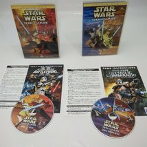 2387 【STAR WARS】 DVD２本セット クローン大戦 Volume 1/2_画像1