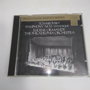 2420【初期盤】DELOS チャイコフスキー 交響曲No.6「悲愴」 オーマンディ 三洋電機プレス SANYO JAPANの画像1
