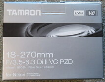 TAMRON 18-270mm F/3.5-6.3 Di II VC PZD for Nikon 中古品_画像1