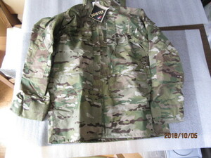 新品 　　S-SHORT　　　APECS TACTICAL MULTICAM GORE-TEX パーカー