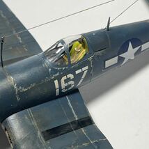 ハセガワ 1/72 F4U-1D. コルセア　完成品 戦闘機　プラモデル アメリカ海軍　Corsair 送料無料　_画像2