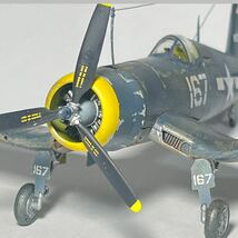 ハセガワ 1/72 F4U-1D. コルセア　完成品 戦闘機　プラモデル アメリカ海軍　Corsair 送料無料　_画像5