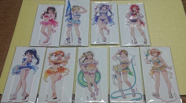 くじ引き堂ラブライブ! Ｂ賞アクリルフィギュア フルコンプリートセット アクリルスタンド