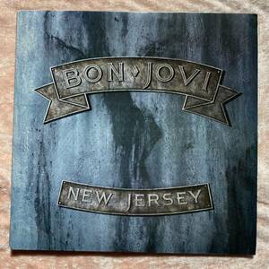 【レコード】BON JOVI / NEW JERSEY USオリジナル Sterling刻印 プレス工場ID:76