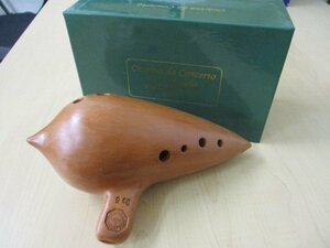 メナーリオ Menaglio オカリナ Do5 7C BC バスC オカリーナ 器楽 楽器 イタリア 未使用保管品