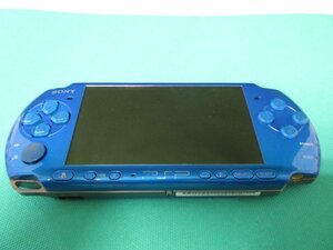 《ジャンク》　PSP本体　PSP3000　ブルー　本体のみ　動作未確認　③