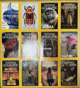 NATIONAL GEOGRAPHIC 英語版　2001年出版　全12冊