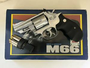 【美品】コクサイ S&W M66 357コンバットマグナム ガスリボルバー ガスガン