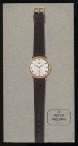 PATEK PHILIPPE パテック フィリップカタログ 1987年 1冊　価格表（1989年）1枚付き　 検:スイスジュネーヴ 高級腕時計カタログ カラトラバ