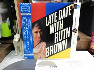 ZK5｜新品同様！【 LP / EVERGREEN POPULAR VOCAL MASTERPIESE series JP / w/OBI 】「LATE DATE with RUTH BROWN」ルースブラウン