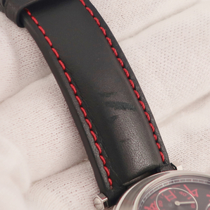 【3年保証】 ボヴェ スポーツスター クロノグラフ C803 SP0189 黒 赤 漢字干支インデックス 12時位置リューズ 自動巻き メンズ 腕時計の画像5