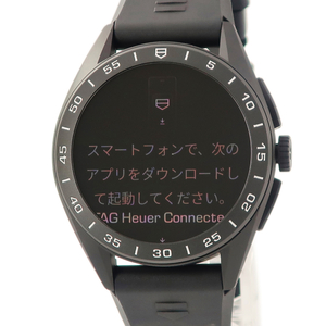 【3年保証】 タグホイヤー コネクティッド キャリバーE4 スポーツエディション SBR8A80.EB0259 未使用 黒DLC加工 クオーツ メンズ 腕時計