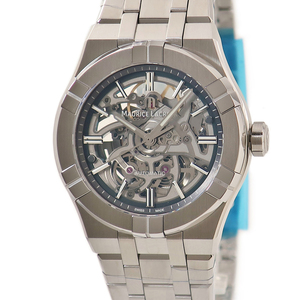 【3年保証】 モーリスラクロア アイコン オートマティック スケルトン AI6007-SS002-030-1 未使用 バー 2022年 自動巻き メンズ 腕時計