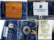 ■R.NEWBOLD アールニューボールド / ジョイックスコーポレーション / メンズ / インディゴ ストレッチ スリム デニムパンツ size XL_画像3