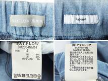 ■BAYFLOW ベイフロー DENIM / TAPERED / BM2004NM14 / メンズ インディゴ ウォッシュ加工 リネン混 ストレッチ イージーパンツ size 2 (S)_画像3