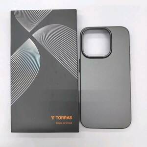 ★【在庫処分価格】TORRAS iPhone 15 Pro 用 ケース マグセーフ対応 6.1インチ グレー☆C02-352a