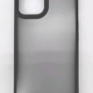★【在庫処分価格】JEDirect マットケース iPhone 13 6.1インチ 耐衝撃性 つや消しの半透明 指紋防止 ブラック☆C02-316aの画像2