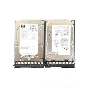 K6020669 HP 450GB SAS 15K 3.5インチ HDD 2点【中古動作品】