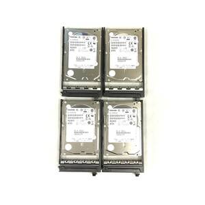 K6011861 TOSHIBA 300GB SAS 15K 2.5インチ HDD 4点【中古動作品】